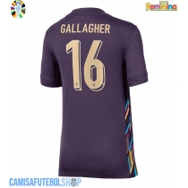 Camisa de time de futebol Inglaterra Conor Gallagher #16 Replicas 2º Equipamento Feminina Europeu 2024 Manga Curta